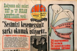 Tercüman Gazetesi İnci Eki 28 Nisan 1971 - Sadri Alışık Turist Futbolcu Sasu Oldu GZ63283 - 2