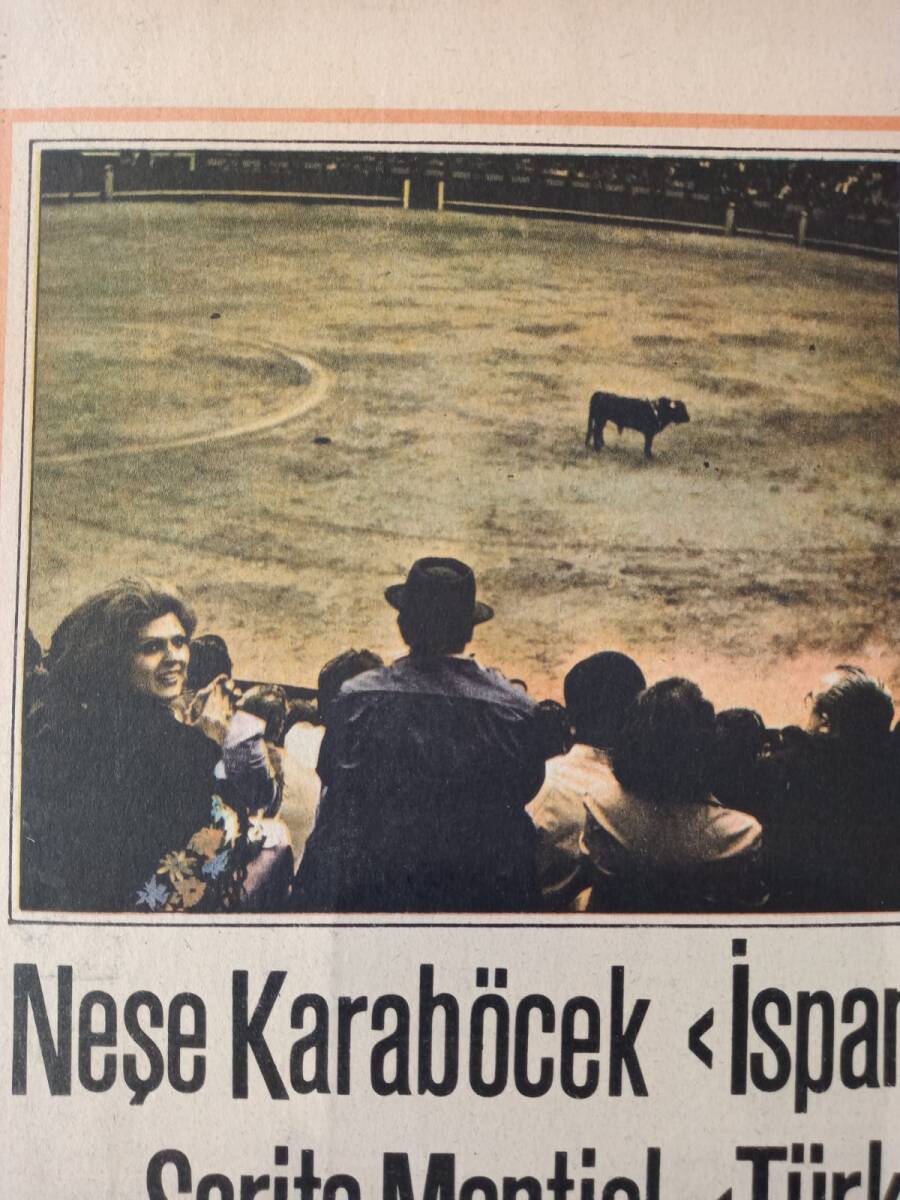 Tercüman Gazetesi İnci Eki 28 Temmuz 1973 - Neşe Karaböcek İspanyolca Sarita Montiel Türkçe Şarkılar Okuyacak! - Seyfi Tatar Ring'ten Sahneye! GZ145002 - 2