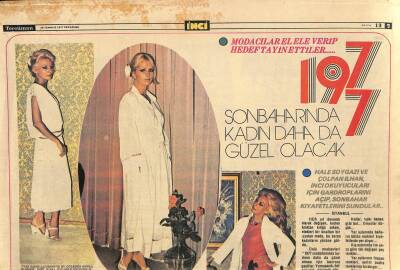 Tercüman Gazetesi İnci Eki 28 Temmuz 1977 - Modacılar El Ele Verip Hedef Tayin Ettiler... GZ115153 - 1
