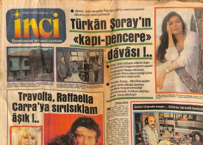 Tercüman Gazetesi İnci Eki 29 Aralık 1983 - Türkan Şorayın Kapı-Pencere davası !.. GZ113681 - 1