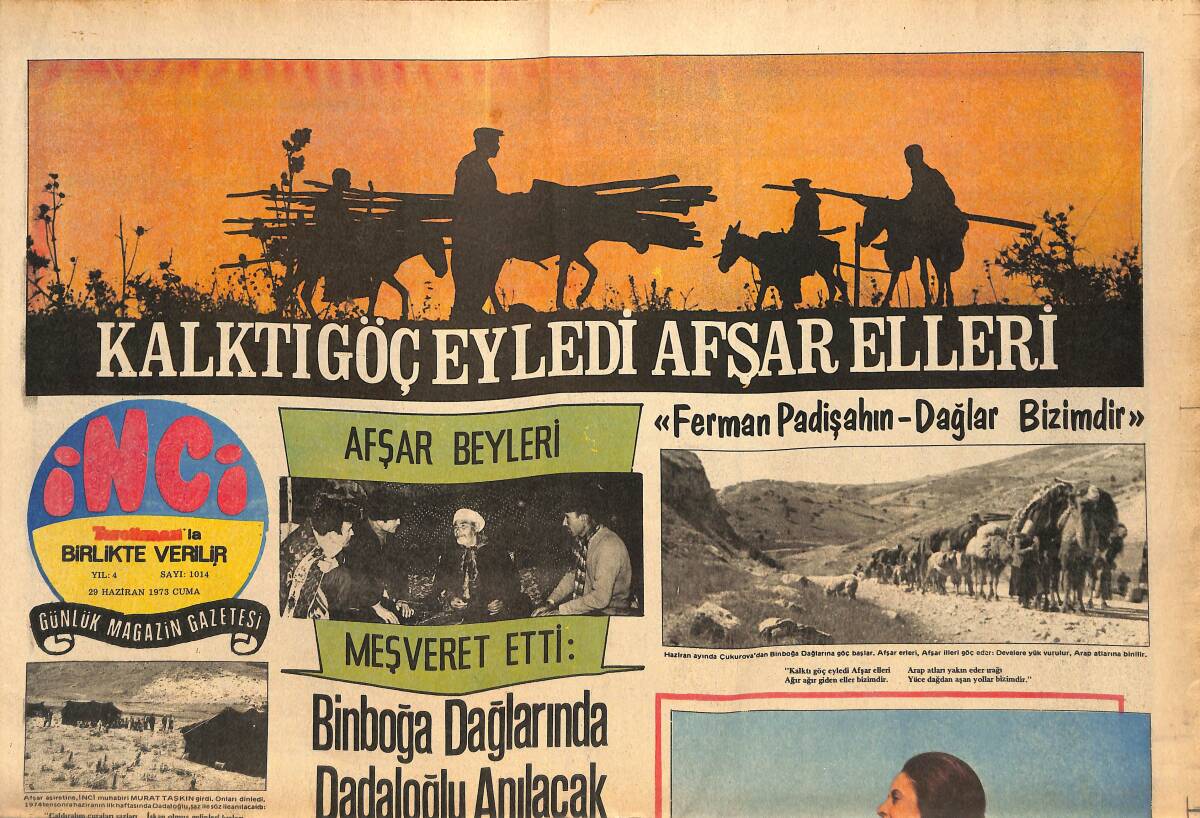 Tercüman Gazetesi İnci Eki 29 Haziran 1973 - Ayten Gökçer , Türkücü Olarak Sahneye Çıkıyor GZ145551 - 1