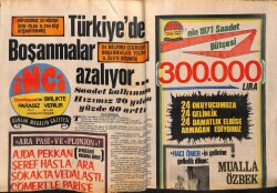 Tercüman Gazetesi İnci Eki 29 Nisan 1971 - Ajda Pekkan Şeref Hasla Sokakta Vedalaştı GZ63282 - 2