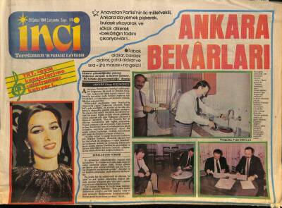 Tercüman Gazetesi İnci Eki 29 Şubat 1984 - Nükhet Duru, Erol Evgin GZ78506 - 1