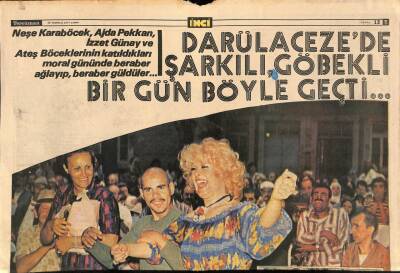 Tercüman Gazetesi İnci Eki 29 Temmuz 1977 - Gönül Yazar Bu Akşam Hasret Giderecek GZ114746 - 1