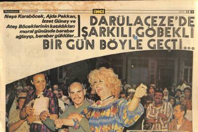 Tercüman Gazetesi İnci Eki 29 Temmuz 1977 - Gönül Yazar Bu Akşam Hasret Giderecek GZ115152 - 1