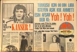 Tercüman Gazetesi İnci Eki 3 Ekim 1972 - Emel Sayın'dan 300 Bin Liralık Tazminat İsteniyor !.. - Elvis Presley'in Kızı Kanser !.. GZ160606 - Gökçekoleksiyon