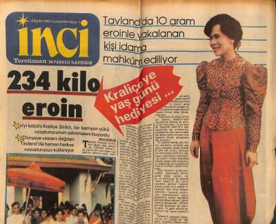 Tercüman Gazetesi İnci Eki 3 Eylül 1983 - Gönül Yazarın Gönlü Gurbete Düştü GZ113644 - 1