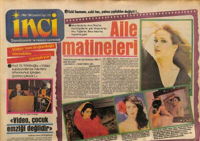Tercüman Gazetesi İnci Eki 3 Mart 1984 - Müjde Ar, Yaprak Özdemiroğlu, Serpil Çakmaklı GZ78503 - 1