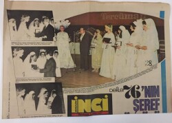 Tercüman Gazetesi İnci Eki 30 Mayıs 1976 - Defile 76nın Şeref Kürsüsü GZ13411 - 2