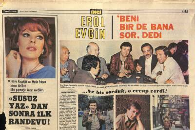 Tercüman Gazetesi İnci Eki 30 Mayıs 1977 - Hülya Koçyiğit Ve Metin Erksan Tekrar Birlikte Film Yapmağa Karar Verdiler GZ115287 - 1
