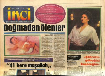 Tercüman Gazetesi İnci Eki 30 Ocak 1984 - Doğmadan Ölenler GZ78481 - 1