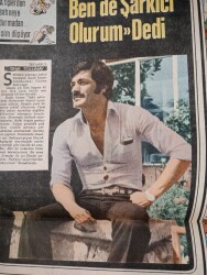 Tercüman Gazetesi İnci Eki 31 Ağustos 1973 -Kadir İnanır 'Belki Bir Gün Ben DeŞarkıcı Olurum' Dedi- Demir Karahan Eşinden Boşanmak İçin Paris'e Kaçmış GZ145013 - 2