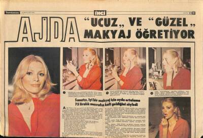 Tercüman Gazetesi İnci Eki 31 Mayıs 1977 - Bülent Ersoyun Yeni Merakı ! GZ114450 - 1