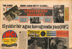 Tercüman Gazetesi İnci Eki 4 Haziran 1970 - Türkan Şoray Fotoroman - Birsen Armağan İki Erkeği De Aynı Aşkla Seviyor!.. GZ146309 - 1