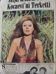 Tercüman Gazetesi İnci Eki 4 Ocak 1974 - Neşe Karaböcek Koca Evini Terk Etti GZ145044 - 2