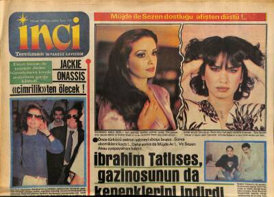 Tercüman Gazetesi İnci Eki 4 Ocak 1984 - İbrahim Tatlıses Gazinosunun Kepenklerini İndirdi GZ78441 - 1