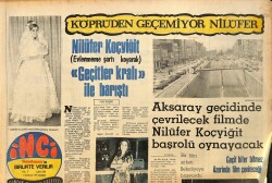 Tercüman Gazetesi İnci Eki 5 Aralık 1971 - Sevim Çağlayan Şarkılı Damping Yaptı - Nilüfer Koçyiğit Geçitler Kralı İle Barıştı GZ160558 - Gökçekoleksiyon