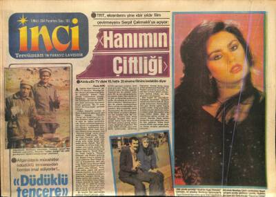 Tercüman Gazetesi İnci Eki 5 Mart 1984 - Serpil Çakmaklı,, Hülya Sözer GZ78501 - 1