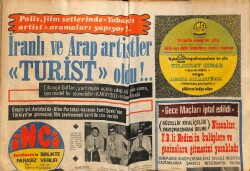 Tercüman Gazetesi İnci Eki 5 Mayıs 1971 - İranlı Ve Arap Artistler Turist Oldu GZ63240 - 2