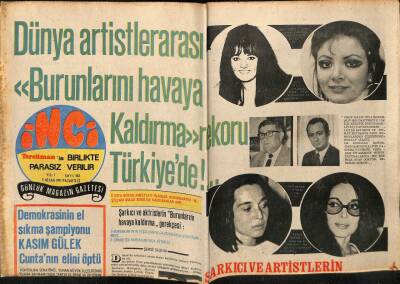 Tercüman Gazetesi İnci Eki 5 Nisan 1971 - Nuri Sesigüzel Hastaneye Gitti GZ63230 - 1