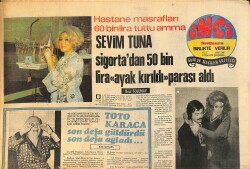 Tercüman Gazetesi İnci Eki 5 Ocak 1972 - Nazan Şoray Bugün Annesinin Elinden Ve Evinden Kurtuluyor . Çünkü 18 Yaşına Bastı... GZ160604 - Gökçekoleksiyon