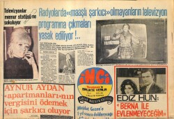 Tercüman Gazetesi İnci Eki 6 Aralık 1971 - Zeki Müren TV'YE Çıkmayacak! - Müjdat Gezen'e Dava Açılacak! GZ145223 - 1
