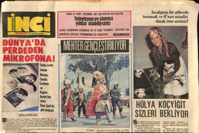 Tercüman Gazetesi İnci Eki 6 Haziran 1976 - Onassisin Aşkları Ve Rezaletleri Beyazperdede!... GZ114447 - 1