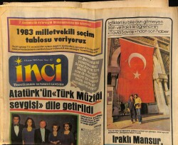 Tercüman Gazetesi İnci Eki 6 Kasım 1983 - Güngör Bayrak Ben Bir Skandal Kadınıyım GZ69132 - 2