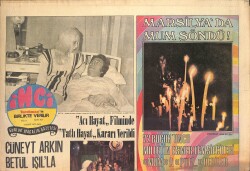 Tercüman Gazetesi İnci Eki 6 Mart 1973 - Cüneyt Arkın Betül Işıl'la Nikah Tazeliyor! - Füsun Önal Evli Sevgilisi İle Evlenmek İçin Özel İzin Bekliyor! GZ146152 - 1
