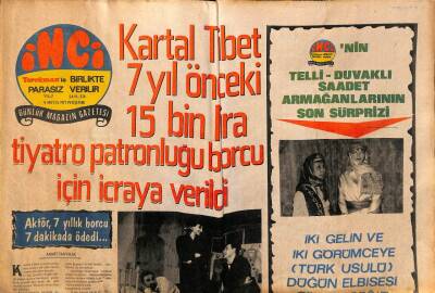 Tercüman Gazetesi İnci Eki 6 Mayıs 1971 - Kartal Tibet İcraya Verildi GZ63239 - 1