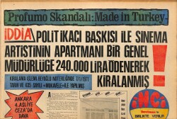 Tercüman Gazetesi İnci Eki 7 Ekim 1971-Yerli Malı Profumo Skandalı Filminin 8 mm.lik Kopyaları Olayın Kahramanları Keeler İle Mandy'ye Yollandı GZ160759 - Gökçekoleksiyon