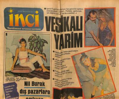 Tercüman Gazetesi İnci Eki 7 Eylül 1983 - Nil Burak Dış Pazarlara Açılıyor GZ113648 - 1