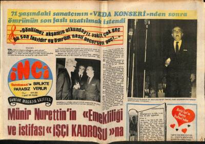 Tercüman Gazetesi İnci Eki 7 Mart 1971 - Cüneyt Arkın Yeni Yılın İlk Ve Son Kadını Sen Olacaksın Betüşkam Dedi GZ93496 - 1
