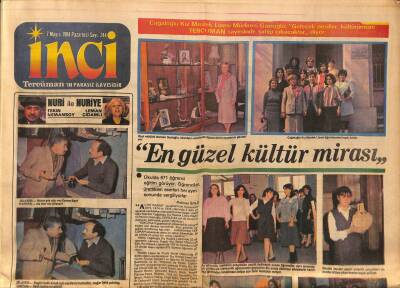 Tercüman Gazetesi İnci Eki 7 Mayıs 1984 - Ayseli Göksoy,Türk Kadınının Çilesine Son Verilmeli GZ63244 - 2