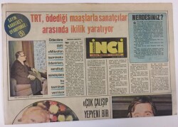 Tercüman Gazetesi İnci Eki 7 Ocak 1977 - Muazzez Abacı Çok Çalışıp Yepyeni Bir Abacı Olacağım GZ13378 - 1