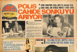 Tercüman Gazetesi İnci Eki 8 Aralık 1972 - O Ağacın Altında Kavga Çıktı: Gönül Yazar İle Nebahat Çehre Darıldı GZ147512 - 1