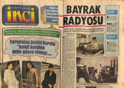 Tercüman Gazetesi İnci Eki 8 Aralık 1983 - Sezen Aksu Tunç Ve İçlinin Bestelerine Evet... GZ113664 - 1