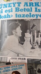 Tercüman Gazetesi İnci Eki 8 Eylül 1971 - Cüneyt Arkın Eski Eşi Betül Işıl İle Nikah Tazeleyecek! - Ayten Candan Ankara Radyosu İmtihanına Girecek! GZ145245 - 2