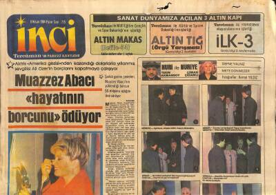 Tercüman Gazetesi İnci Eki 8 Nisan 1984 - Britt Ekland Davulcuya Aşık Oldu ! GZ115415 - 1
