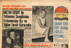 Tercüman Gazetesi İnci Eki 8 Ocak 1973 - Filmciler Meral Zeren'e Şarkı Yasağı Koydular - Adnan Şenses'in Çocuğu Kaçırılacakmış ! GZ160689 - Gökçekoleksiyon