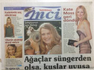 Tercüman Gazetesi İnci Eki 8 Ocak 2006 - Ağaçlar Süngerden Olsa,Kuşlar Uyusa GZ35823 - 1