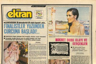 Tercüman Gazetesi İnci Eki 9 Aralık 1977 - Yıldırım Gürsesi Besteler Değil , Politika Ve Kulis Kazandı GZ114879 - 1