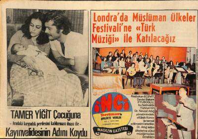 Tercüman Gazetesi İnci Eki 9 Temmuz 1974 - Pekkan Kardeşler TVde 1930 Modeli Show Yapacaklar GZ114359 - 1