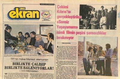 Tercüman Gazetesi İnci Ekran Eki 1 Nisan 1978 - Tombul İbo Terkedildi Nokta İse Terketti... GZ114892 - 1
