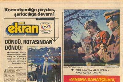 Tercüman Gazetesi İnci Ekran Eki 17 Ocak 1978 - İstanbul TVsi Stüdyolarında Çalışanlar İçin Yemek Yiyebilmek Büyük Problem ! GZ114908 - 1