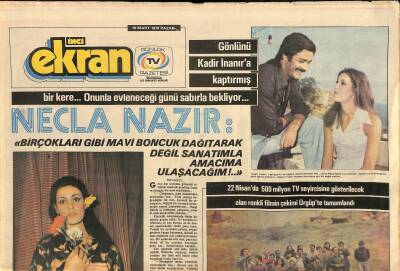 Tercüman Gazetesi İnci Ekran Eki 19 Mart 1978 - İranlı Saz Sanatçıları Segah Makamından Örnekler Verdiler GZ114912 - 1