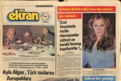 Tercüman Gazetesi İnci Ekran Eki 23 Mart 1978 - İstanbul TVsi Ucuz Dekor Yapmada Dünya Rekoru Kırıyor * ZEKİ MÜREN GZ114368 - 1