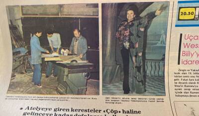 Tercüman Gazetesi İnci Ekran Eki 23 Mart 1978 - İstanbul TVsi Ucuz Dekor Yapmada Dünya Rekoru Kırıyor * ZEKİ MÜREN GZ114368 - 2