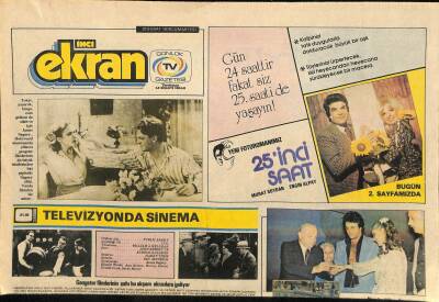 Tercüman Gazetesi İnci Ekran Eki 25 Şubat 1978 - Yelizin Üzüntü Ve Sinirden Sesi Kısıldı ! GZ114897 - 1