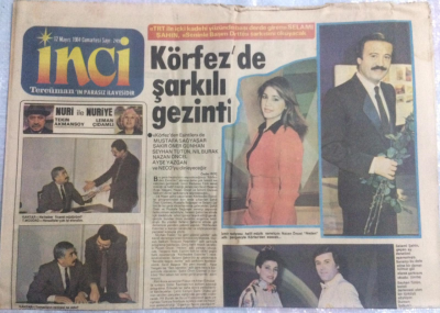 Tercüman Gazetesi İnci Magazin Eki 12 Mayıs 1984 - Selami Şahin Denetimi Aşamadı GZ21882 - 1